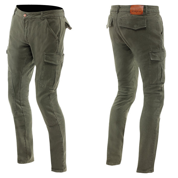 Dainese AA New Cargo Slim Taperd Leg Jean - Army Green