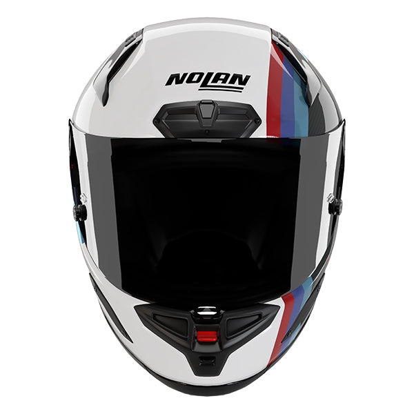 Nolan X-804 RS Carbon Gemini 365 - Carbonio / Bianco / Blu / Rosso