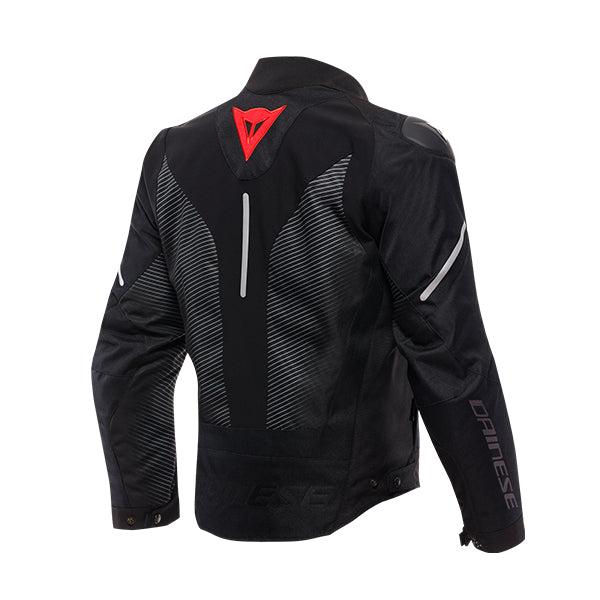 Dainese Super Sprint D-Dry Jacket - Black / Black / Red Lava