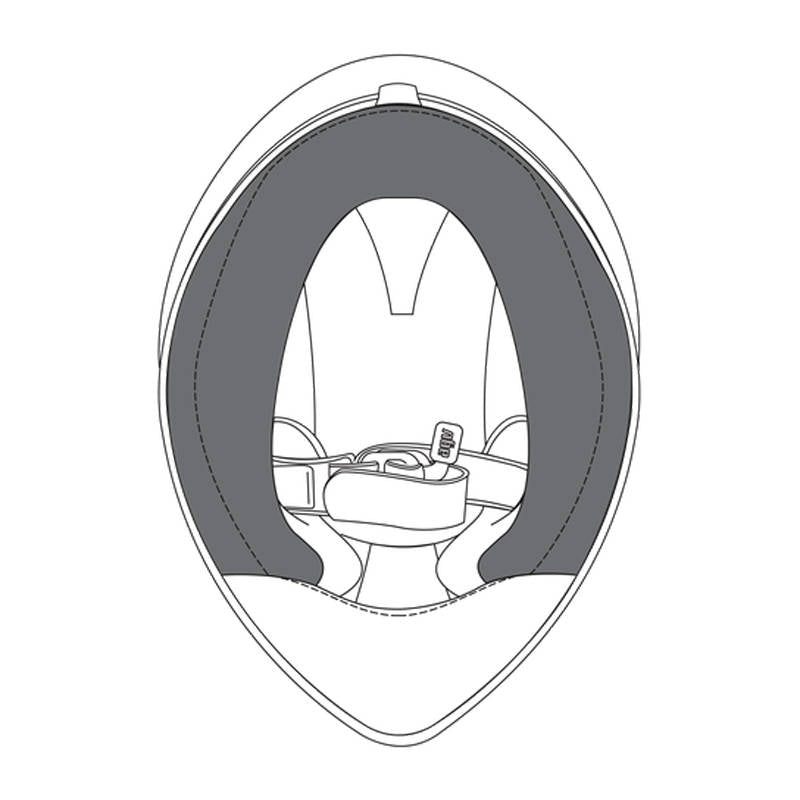 AGV Veloce-S Cheek Pad - Black