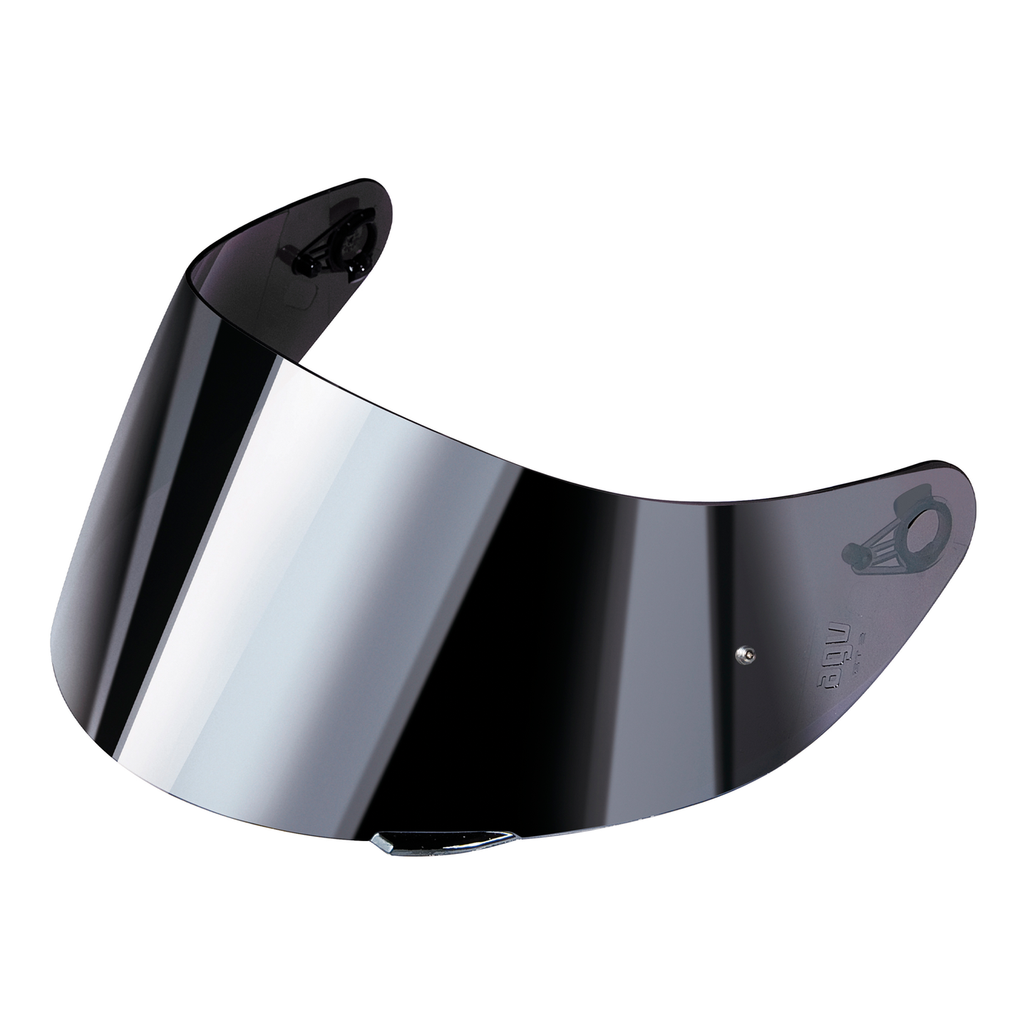 AGV K5-S / K3 SV-S / K1-S - GT4 - Max Vision Pinlock Ready Anti Scratch Visor - Iridium Silver