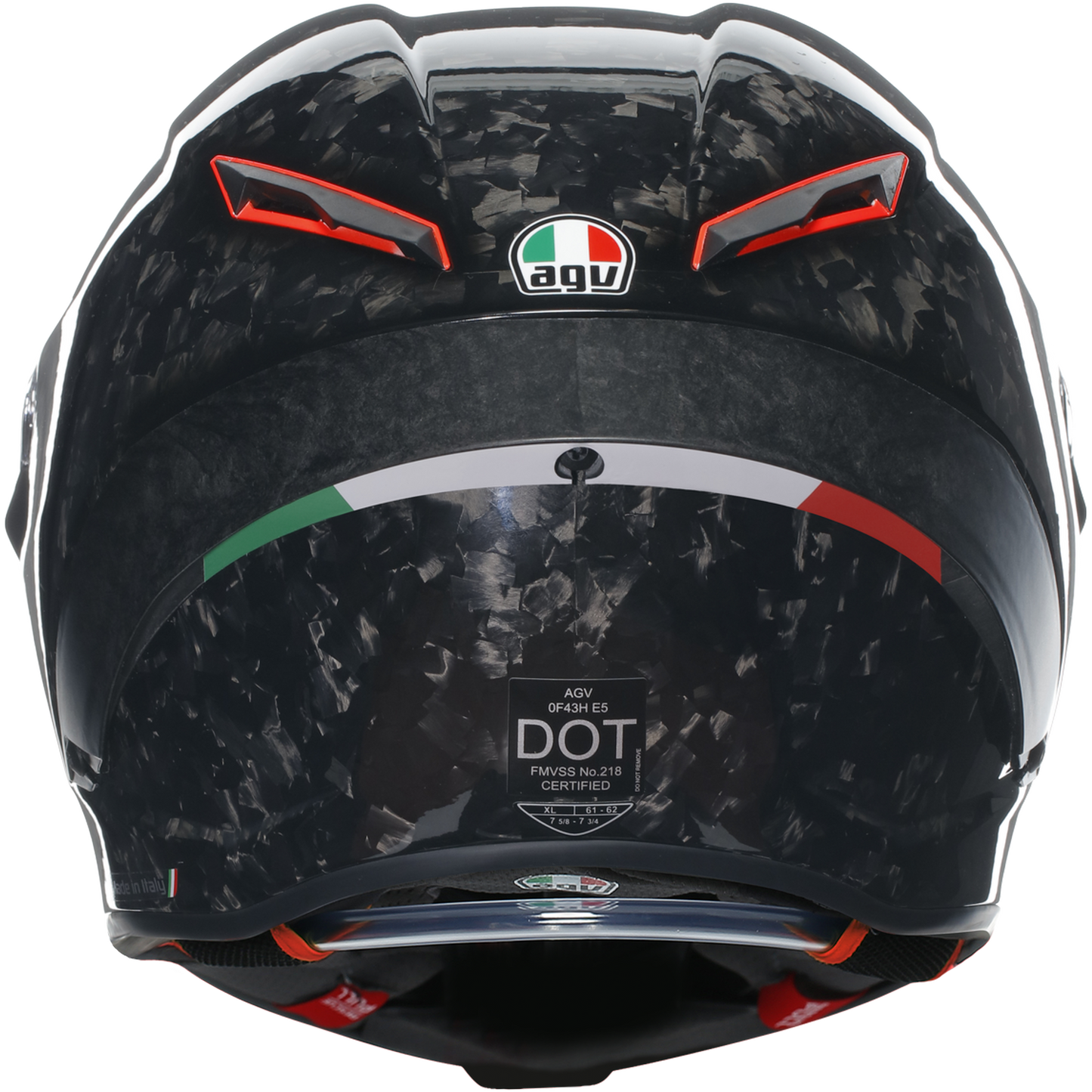 AGV Pista GP-RR Italia Carbonio Forgiato ECE 22.06 - Italian Flag