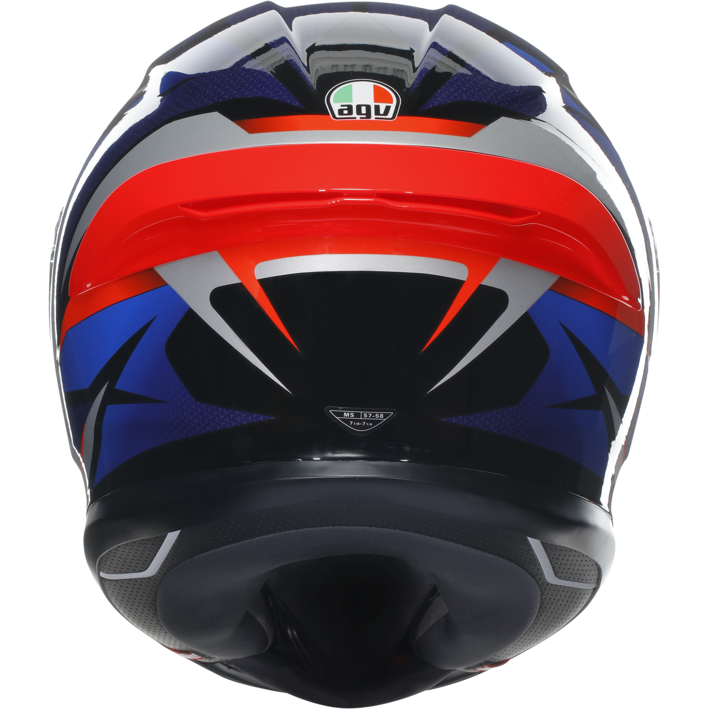 AGV K6-S Slashcut - Black / Blue / Red