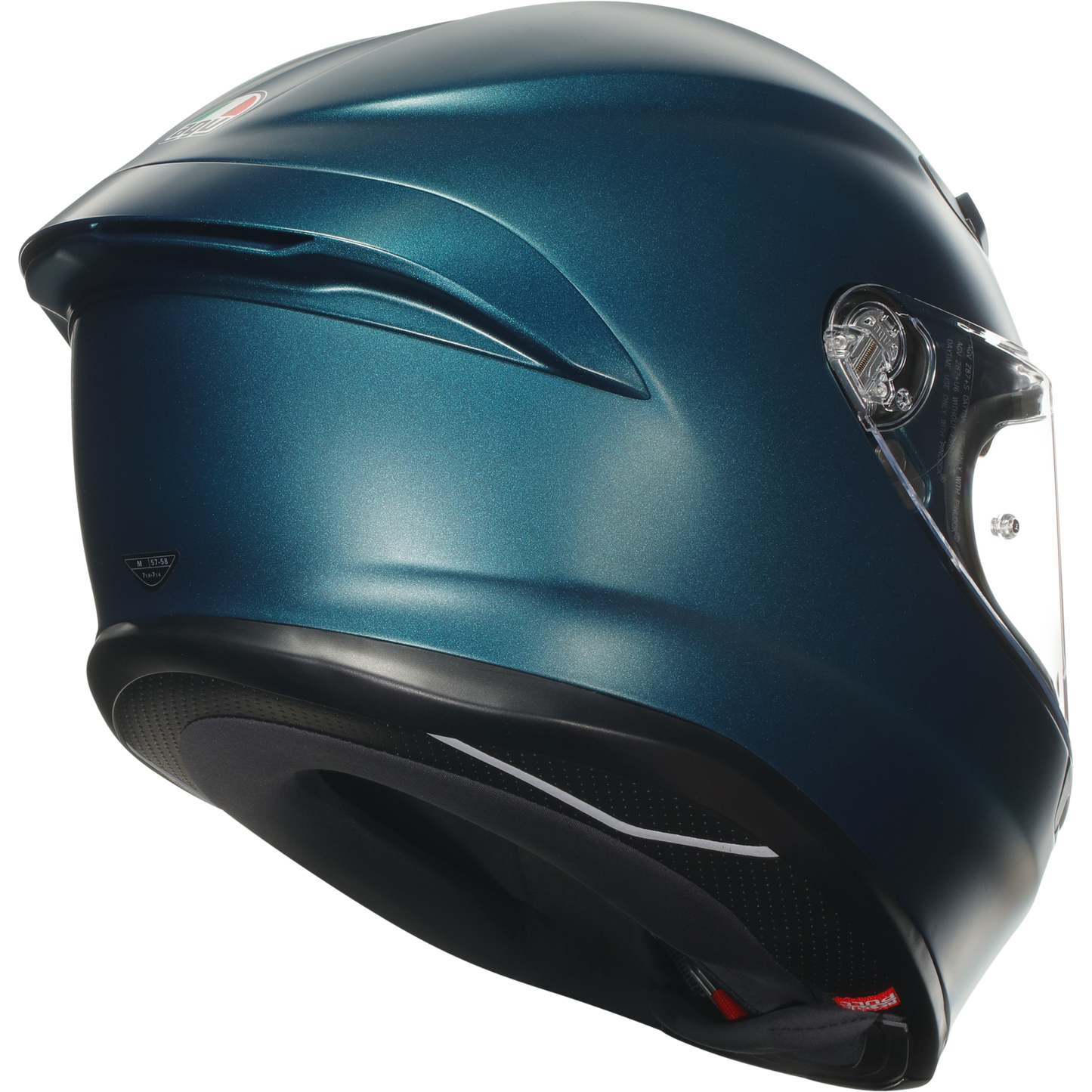 AGV K6-S Solid - Petrolio Blue