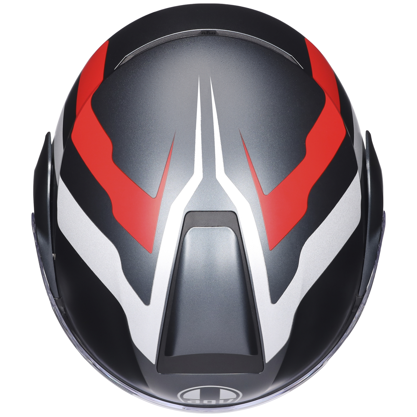 AGV Street Modular Resia - Grey / Silver / Red