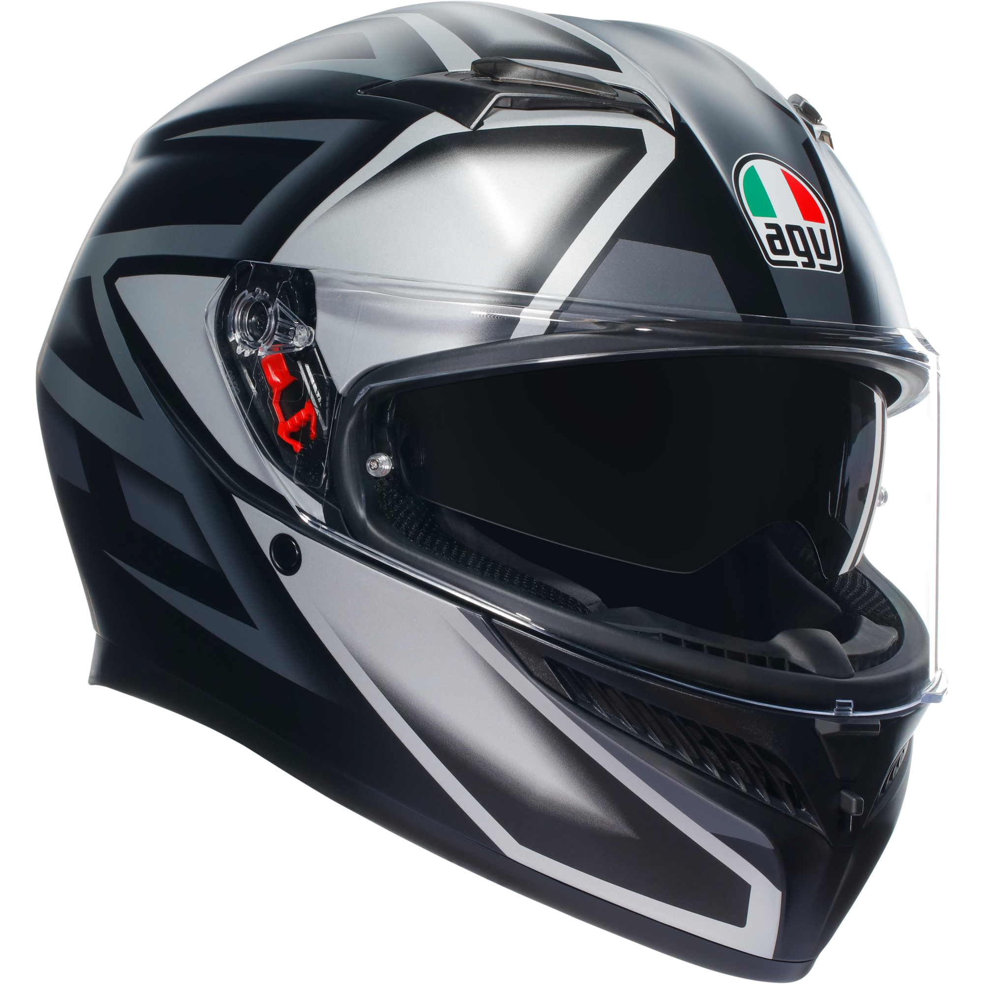 AGV K3 Compound ECE 22.06 - Matt Black / Grey