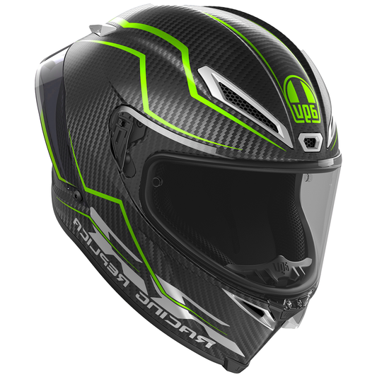 AGV Pista GP-RR ECE 22.06 Performante - Carbon / Flo Green