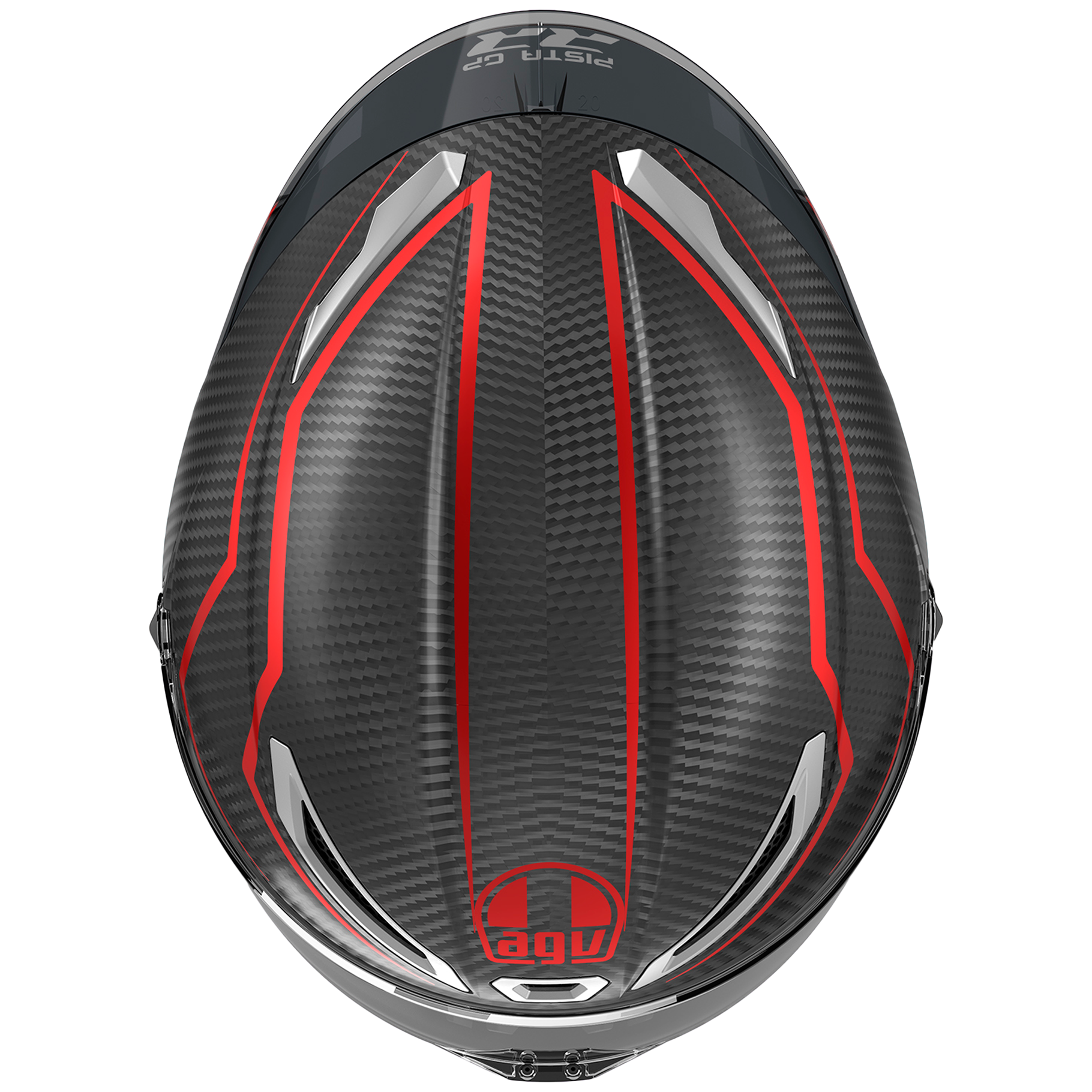 AGV Pista GP-RR ECE 22.06 Performante - Carbon / Red