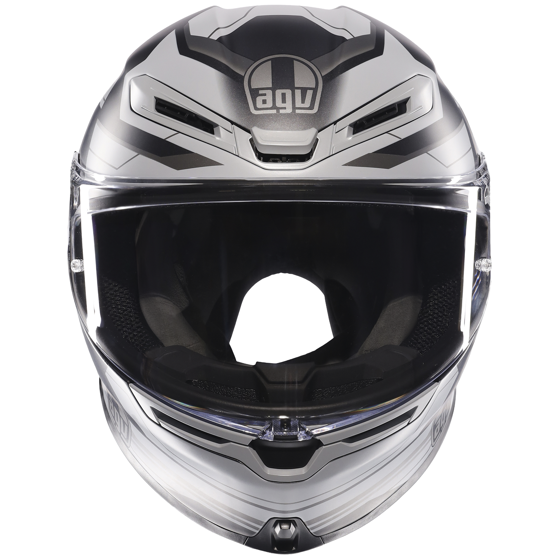 AGV K6-S Ultrasonic - Matt Black / Grey