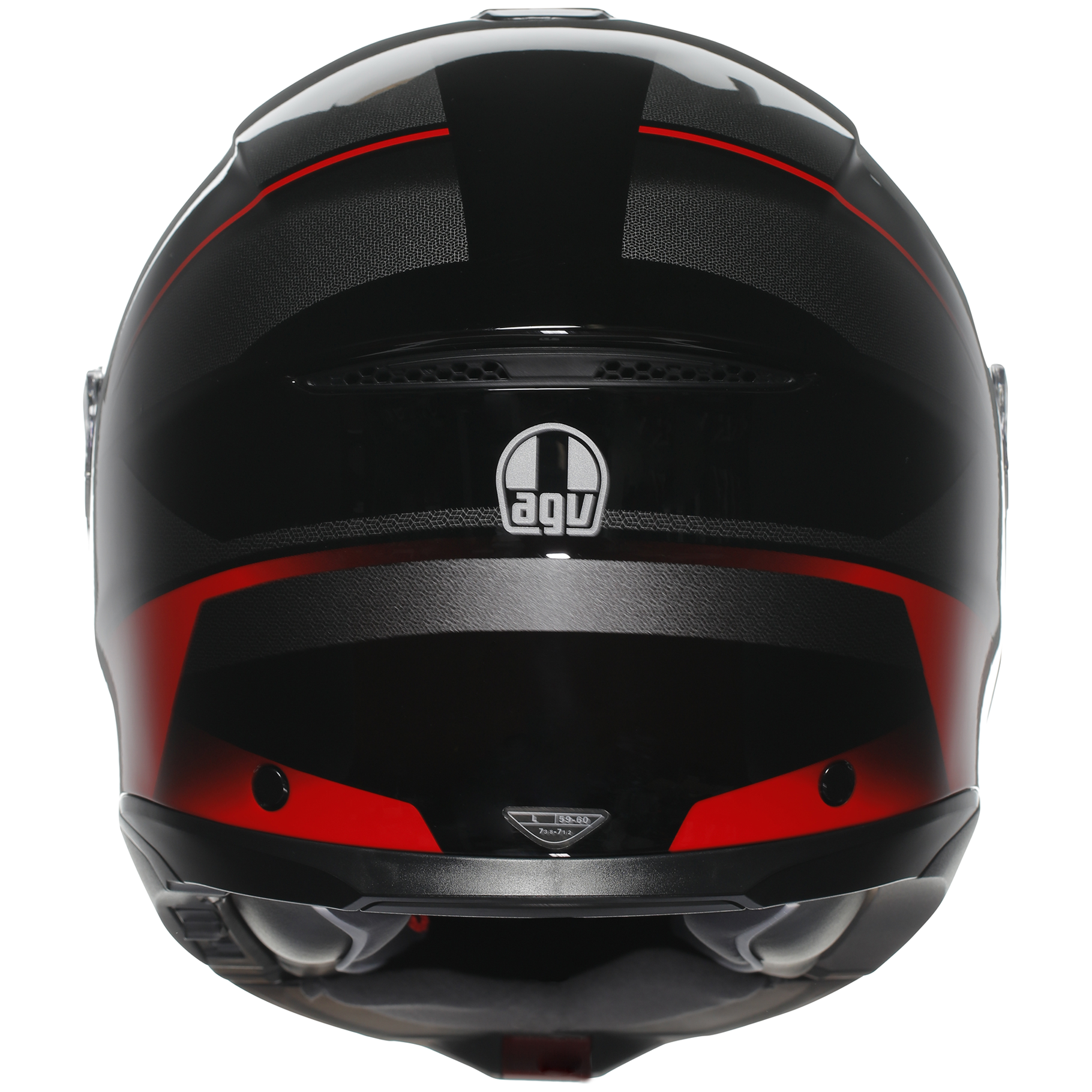 AGV Tour Modular Perception - Black / Red