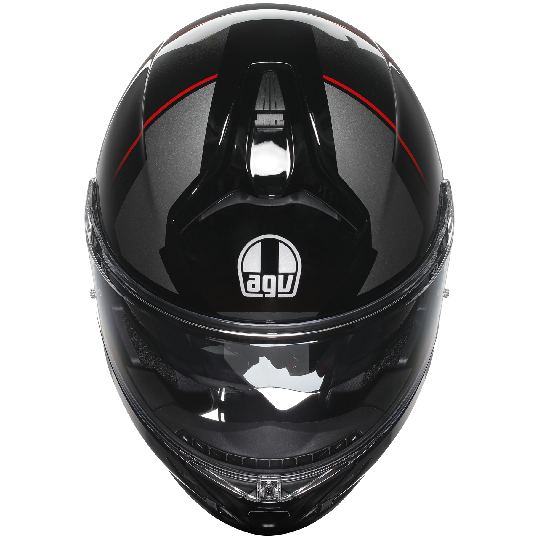 AGV Tour Modular Perception - Black / Red