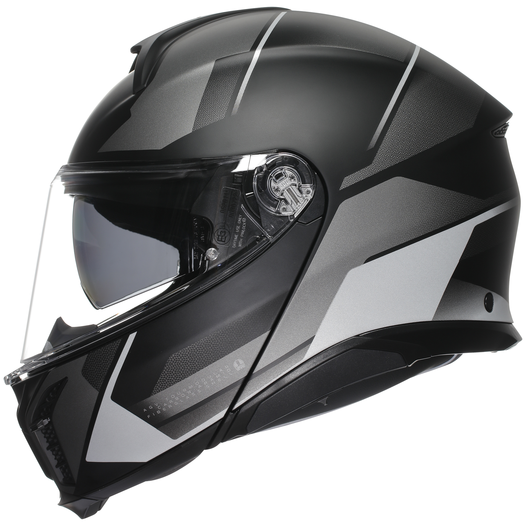 AGV Tour Modular Perception - Matt Black / Silver