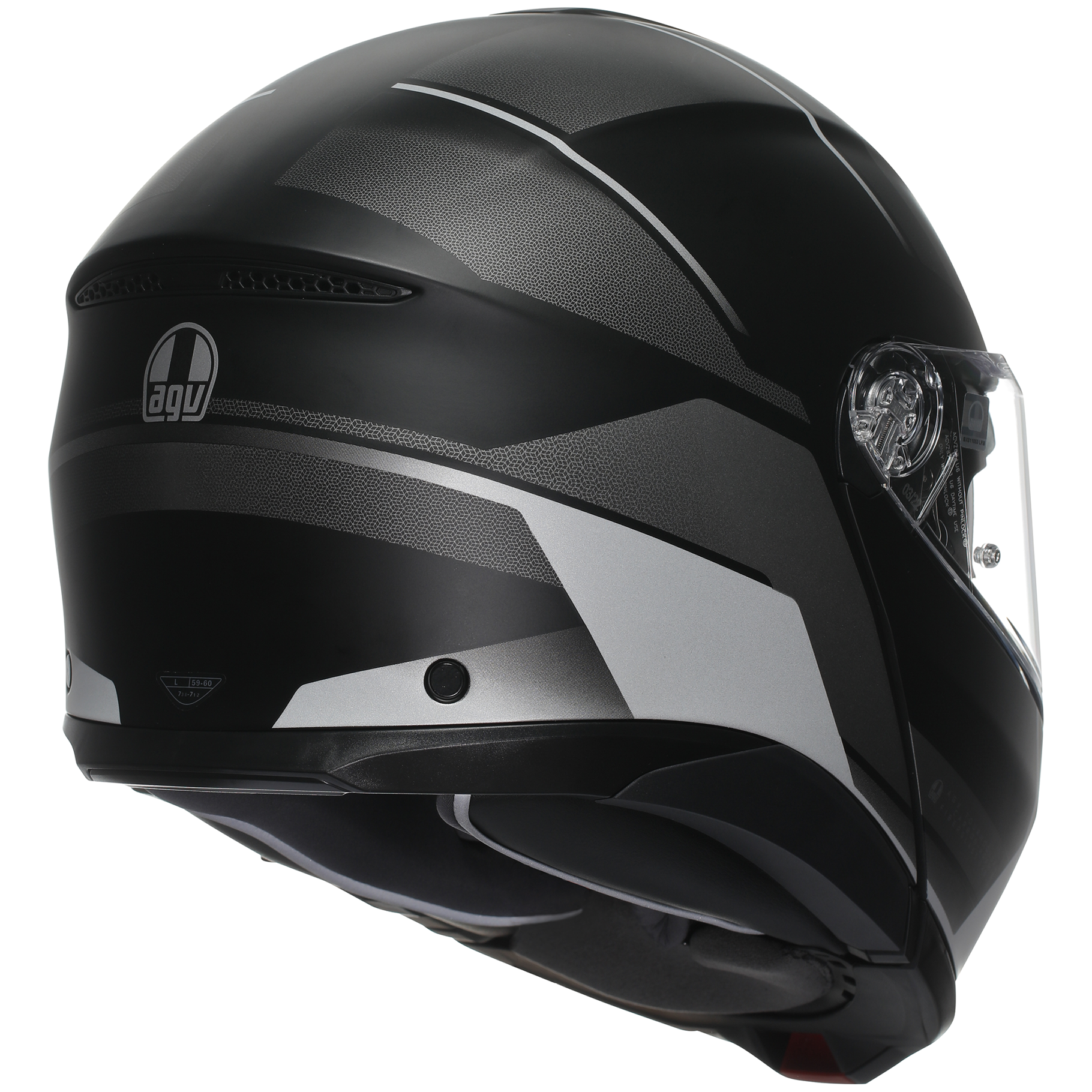 AGV Tour Modular Perception - Matt Black / Silver