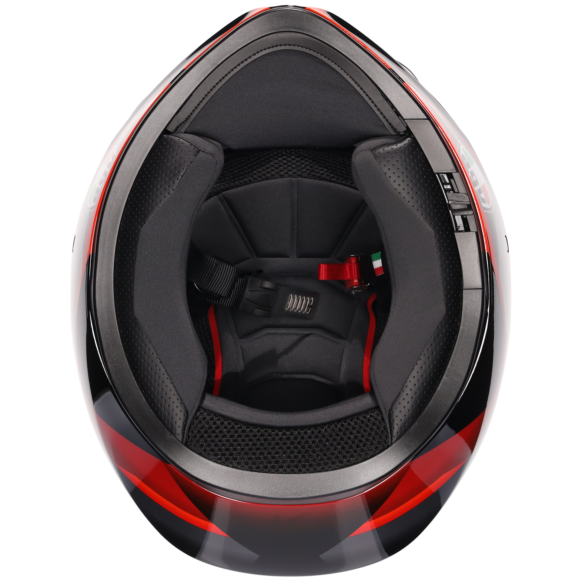 AGV K3 ECE 22.06 Striga - Matt Black / Grey / Red