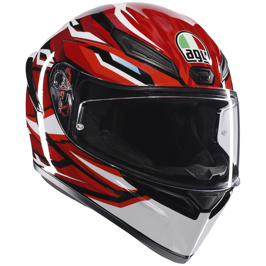 AGV K1-S Lion - Black / Red / White