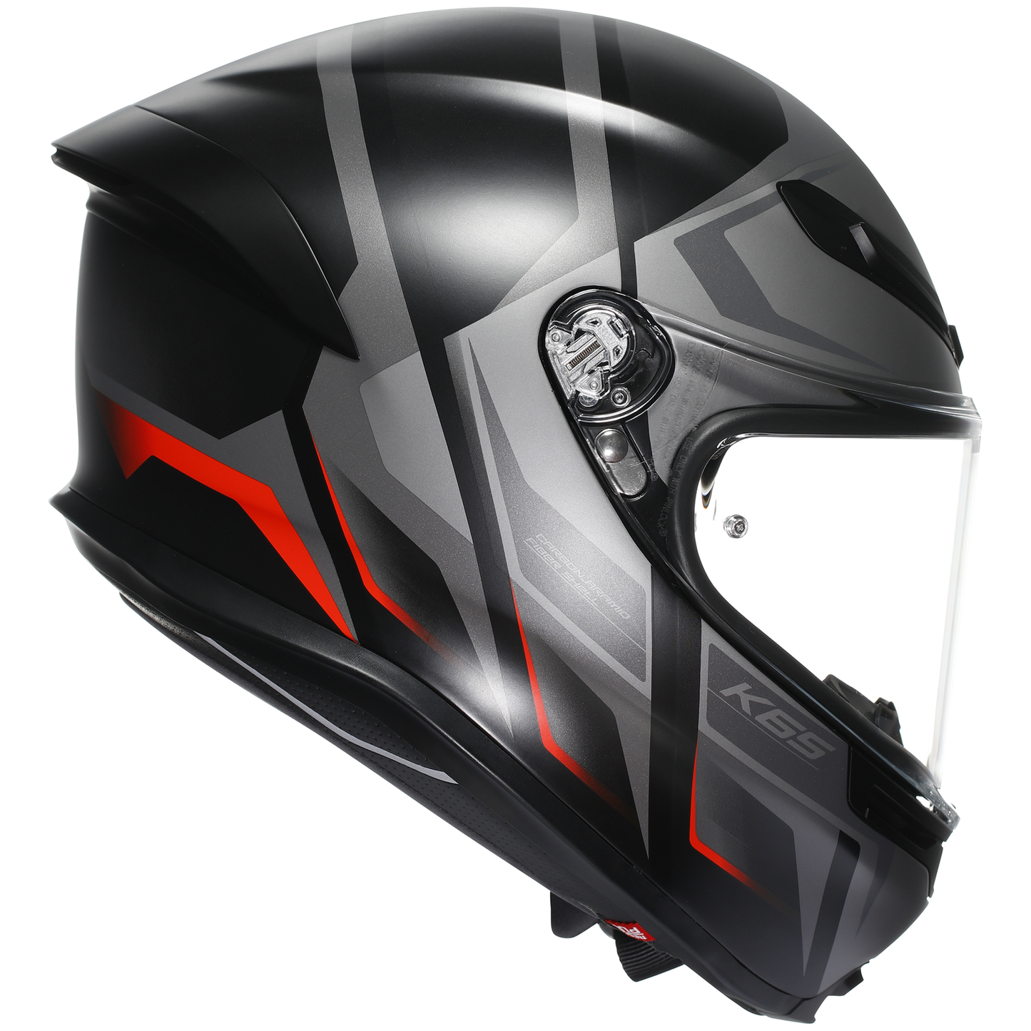 AGV K6-S Karve - Black / Grey / Red