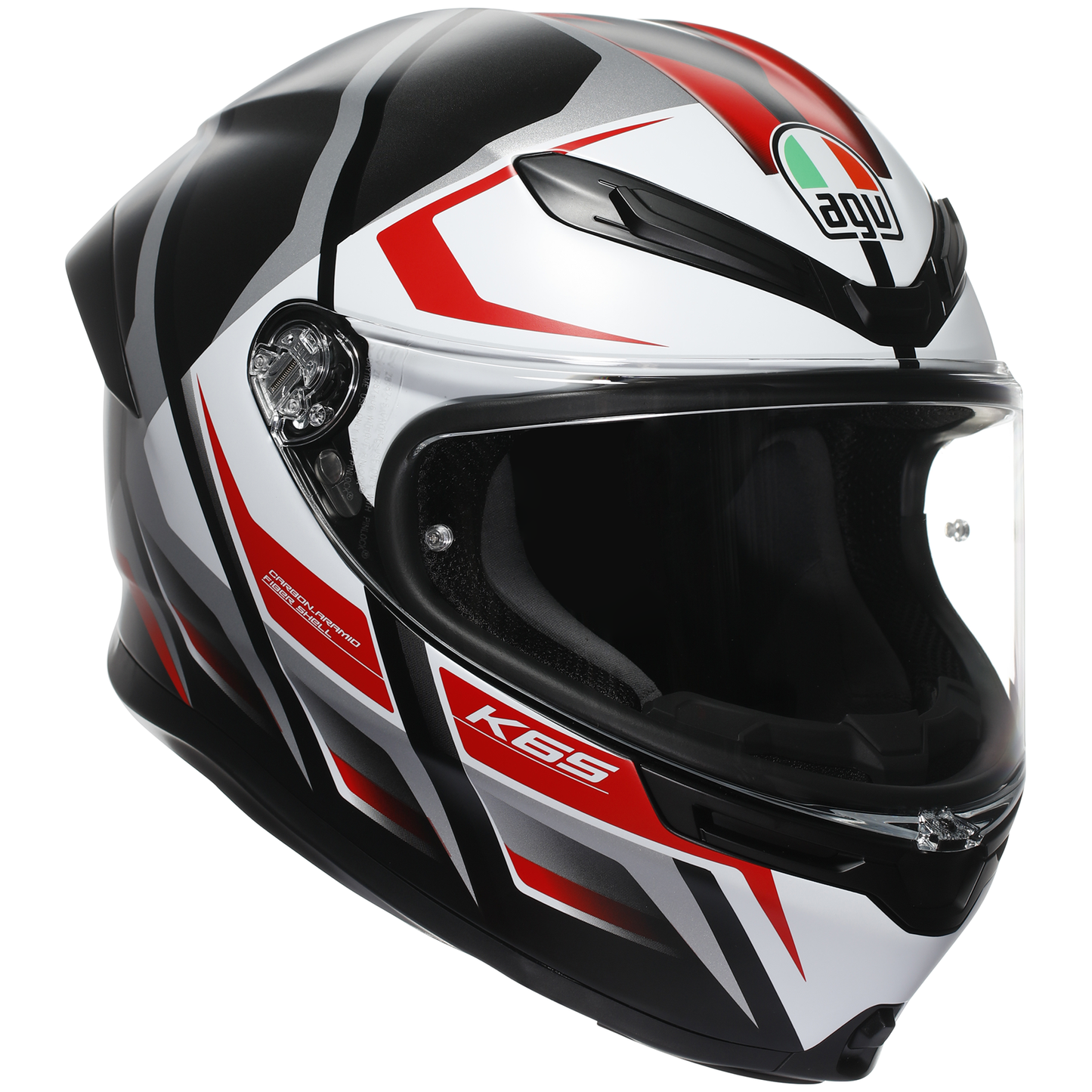 AGV K6-S Karve - Black / White / Red
