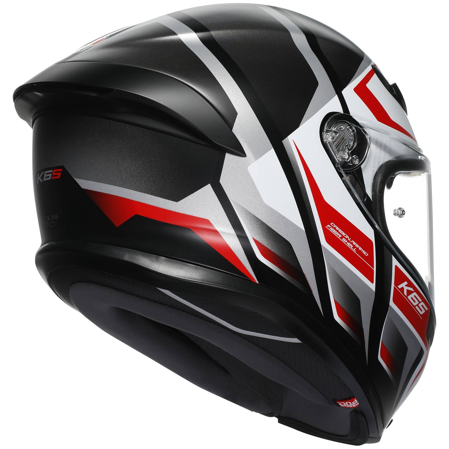 AGV K6-S Karve - Black / White / Red