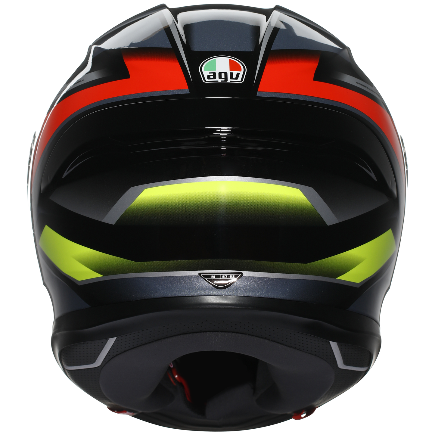 AGV K6-S Erazer - Black / Red / F. Yellow