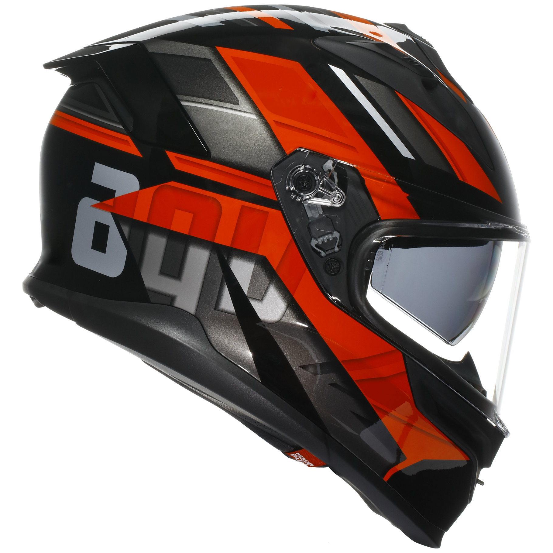 AGV K7 Sports Touring Helmet Taurax - Black / Red