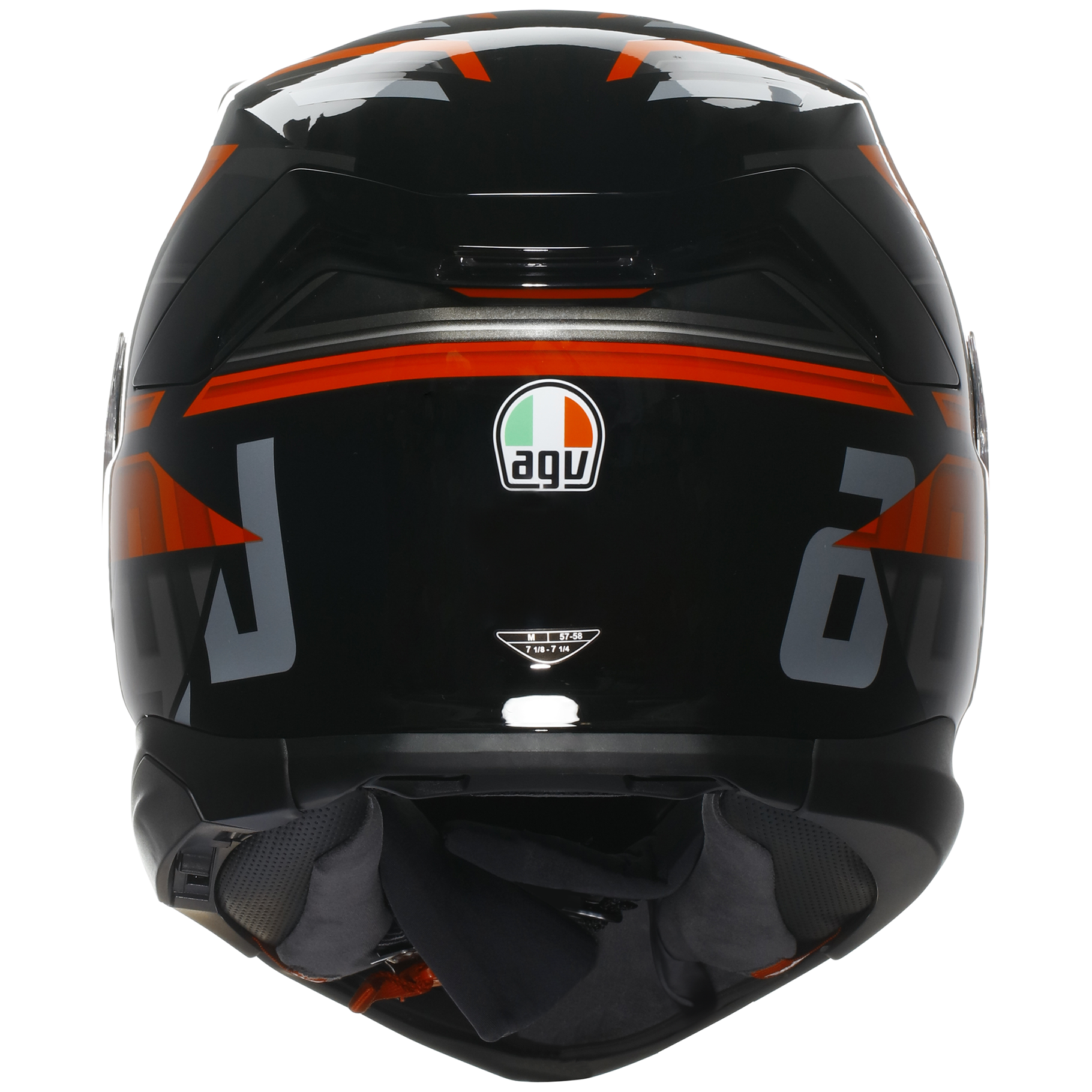 AGV K7 Sports Touring Helmet Taurax - Black / Red