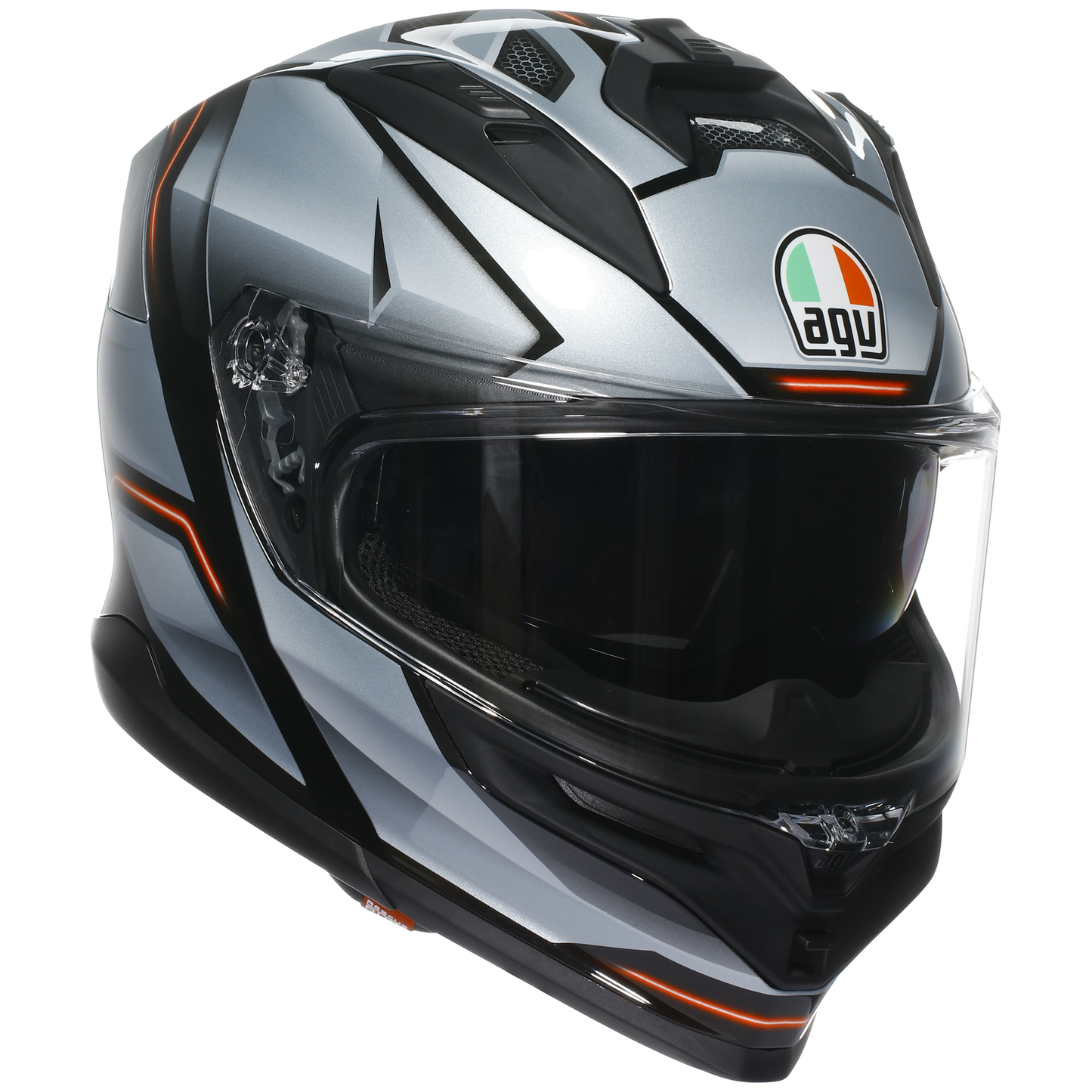 AGV K7 Sports Touring Helmet Jaeger - Black / Silver
