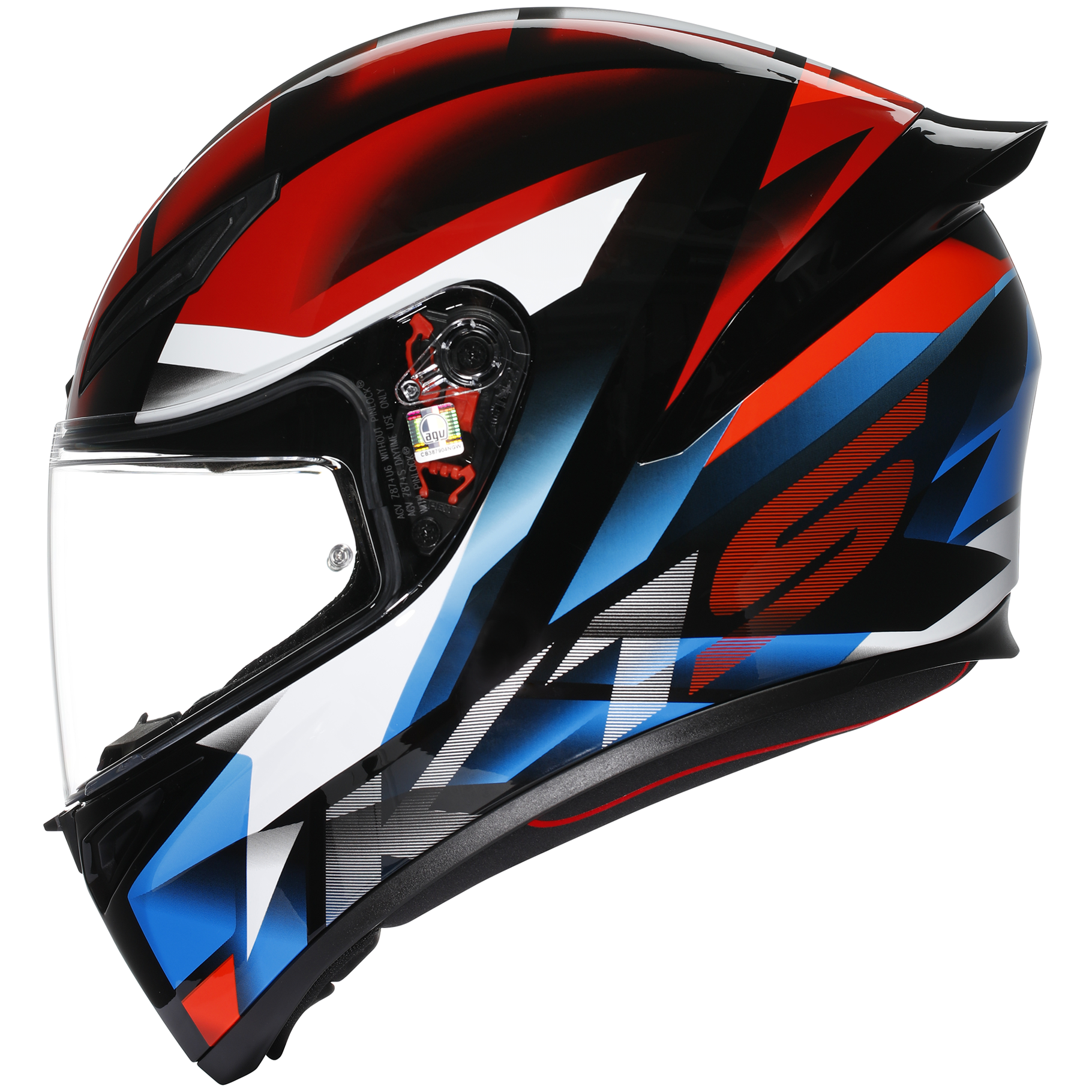 AGV K1-S Fastlap - Black / Red / Blue