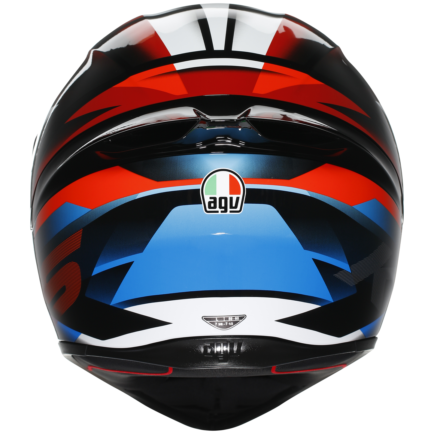 AGV K1-S Fastlap - Black / Red / Blue