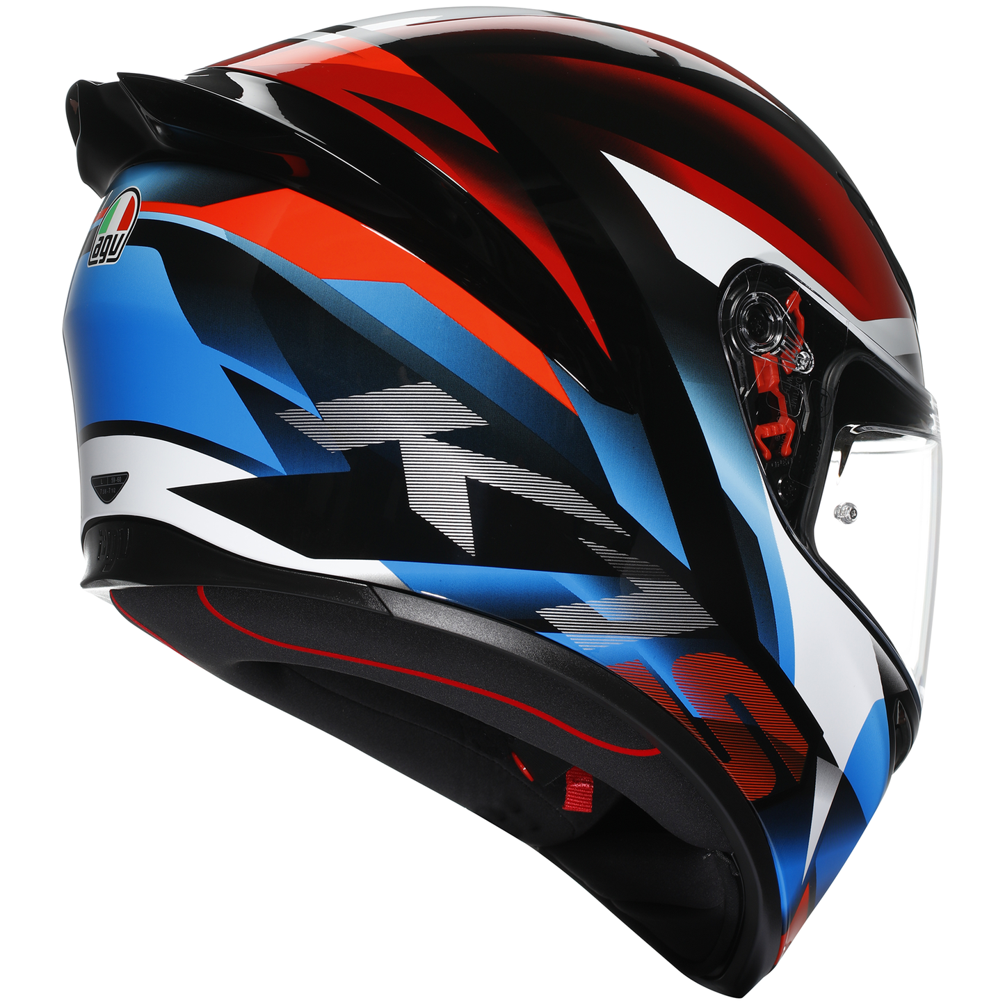AGV K1-S Fastlap - Black / Red / Blue