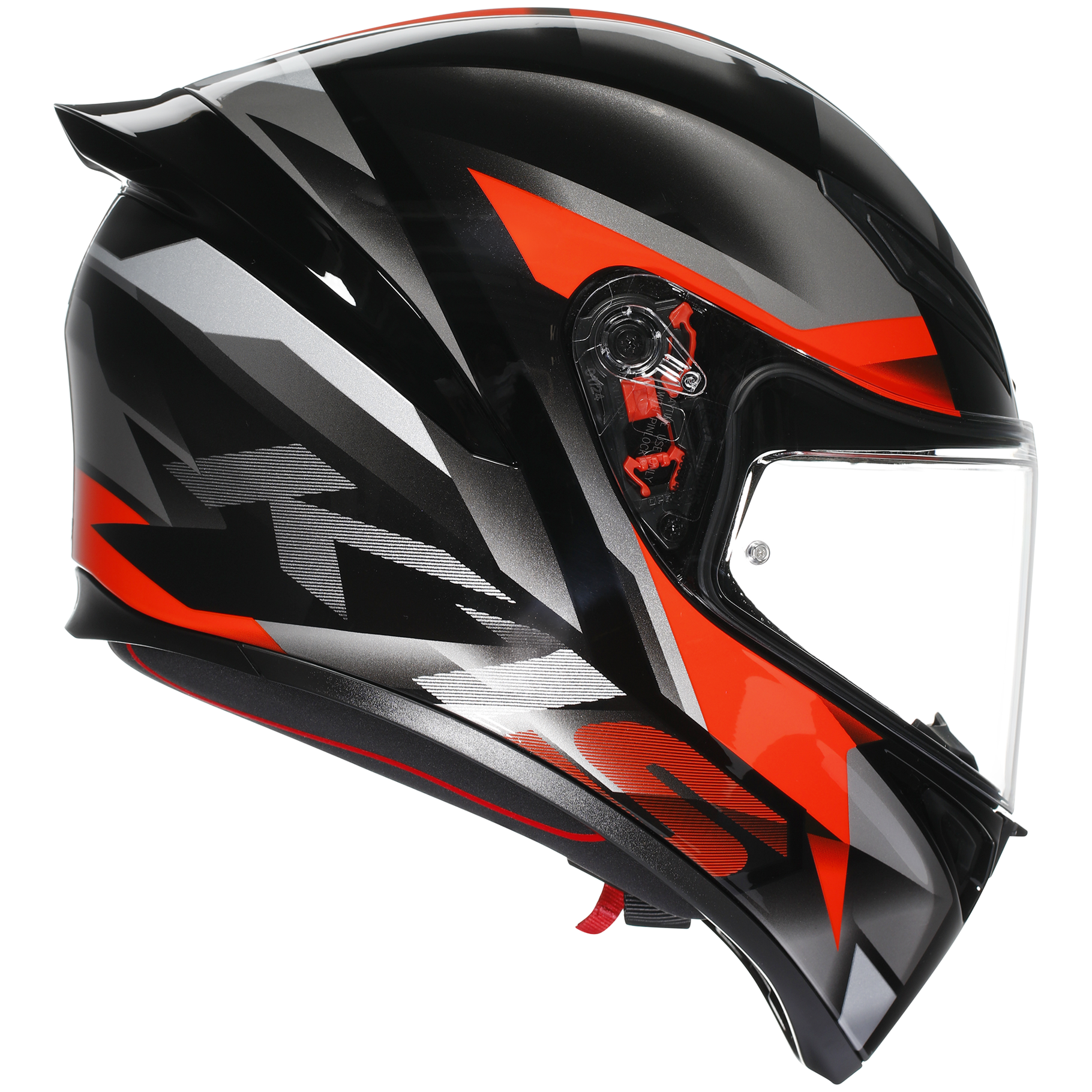 AGV K1-S Fastlap - Black / Grey / Red