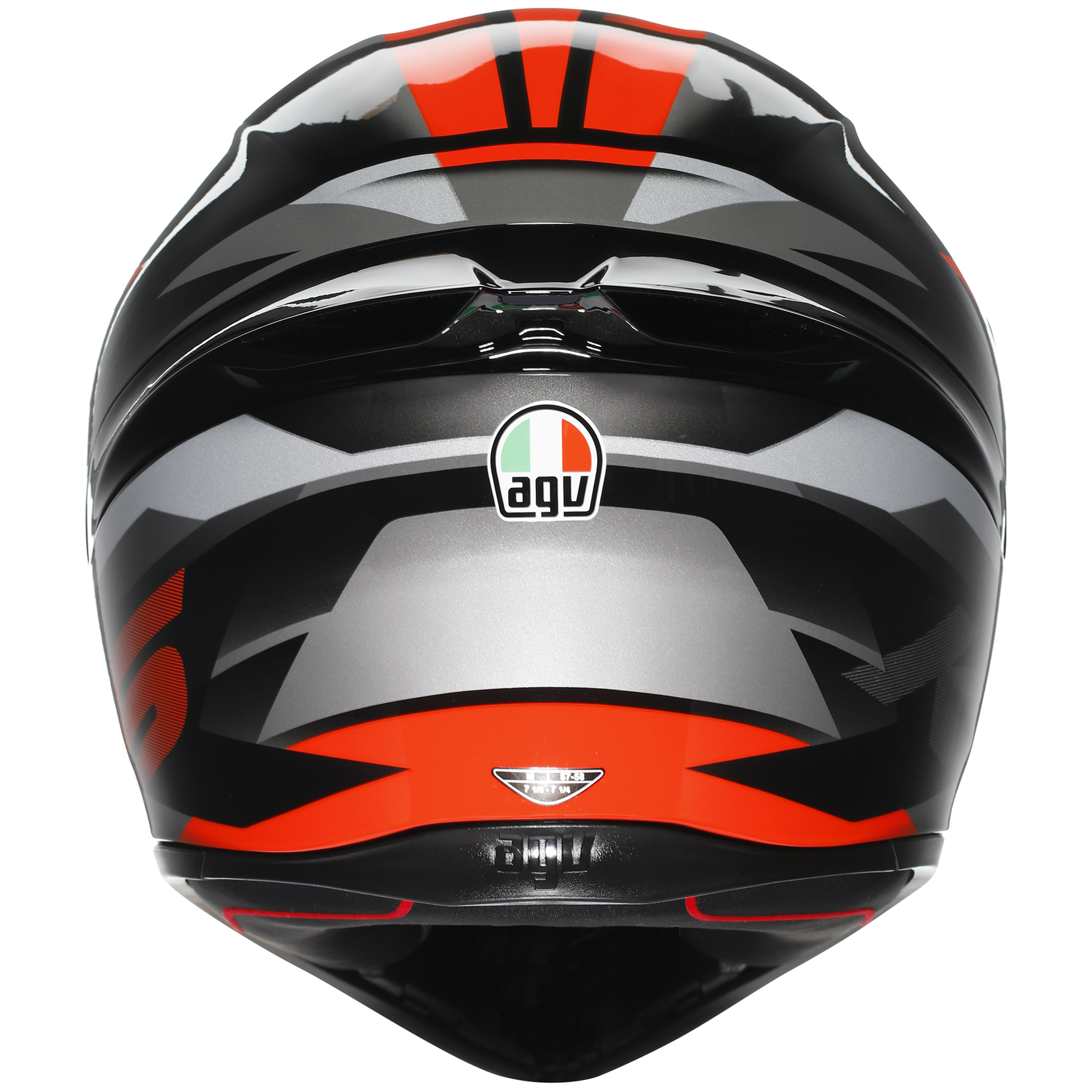 AGV K1-S Fastlap - Black / Grey / Red