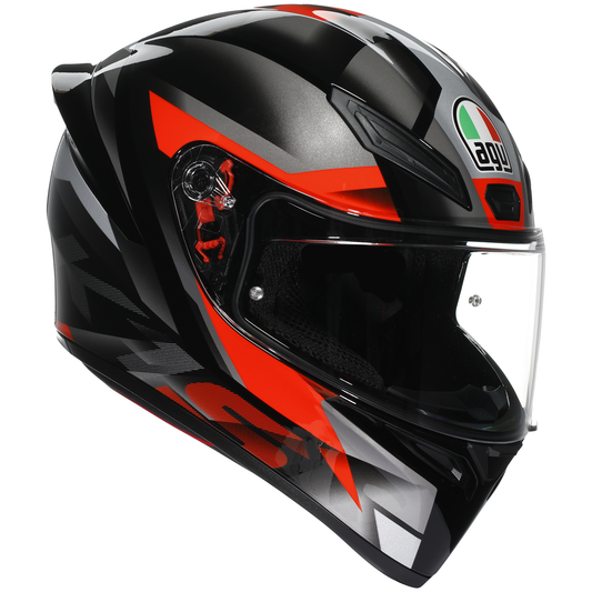 AGV K1-S Fastlap - Black / Grey / Red