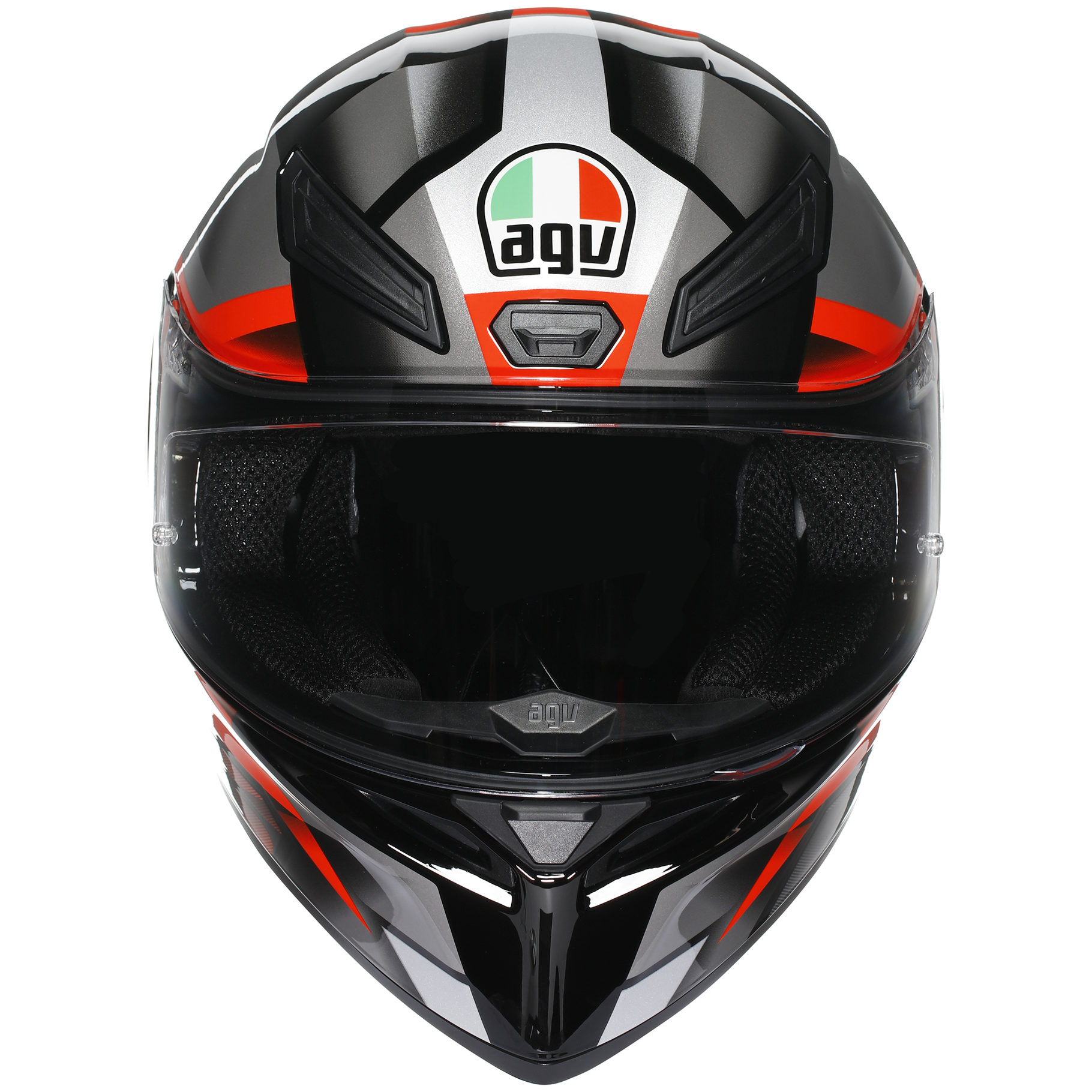AGV K1-S Fastlap - Black / Grey / Red