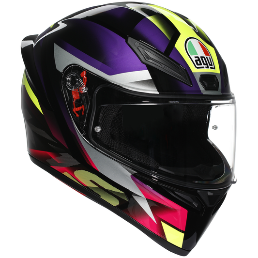 AGV K1-S Fastlap - Black / Purple / Pink