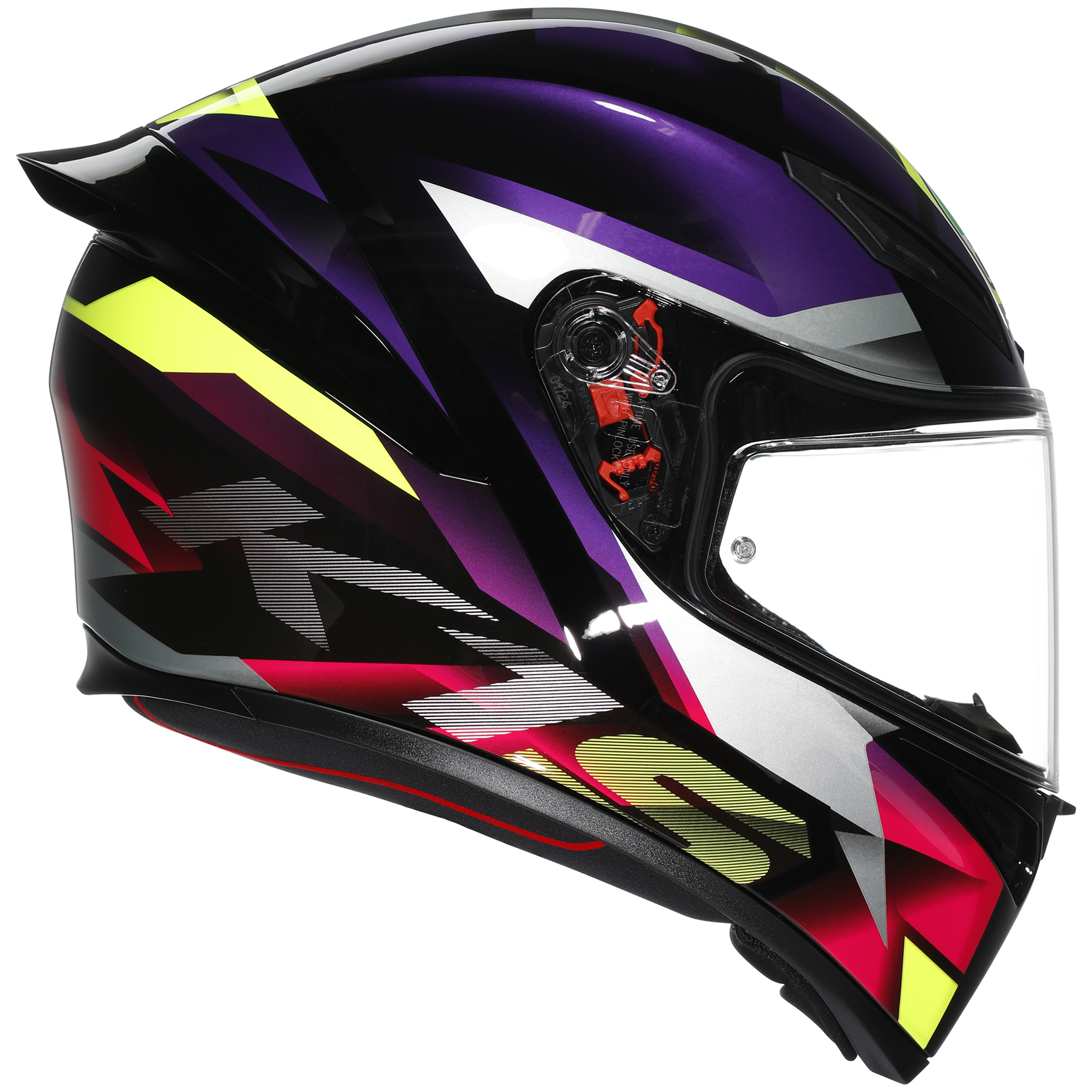 AGV K1-S Fastlap - Black / Purple / Pink