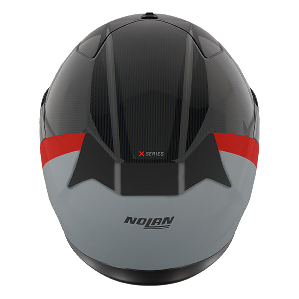 Nolan X-904 Ultra Carbon Vern Speciale 344 - Carbonio / Grigio / Rosso