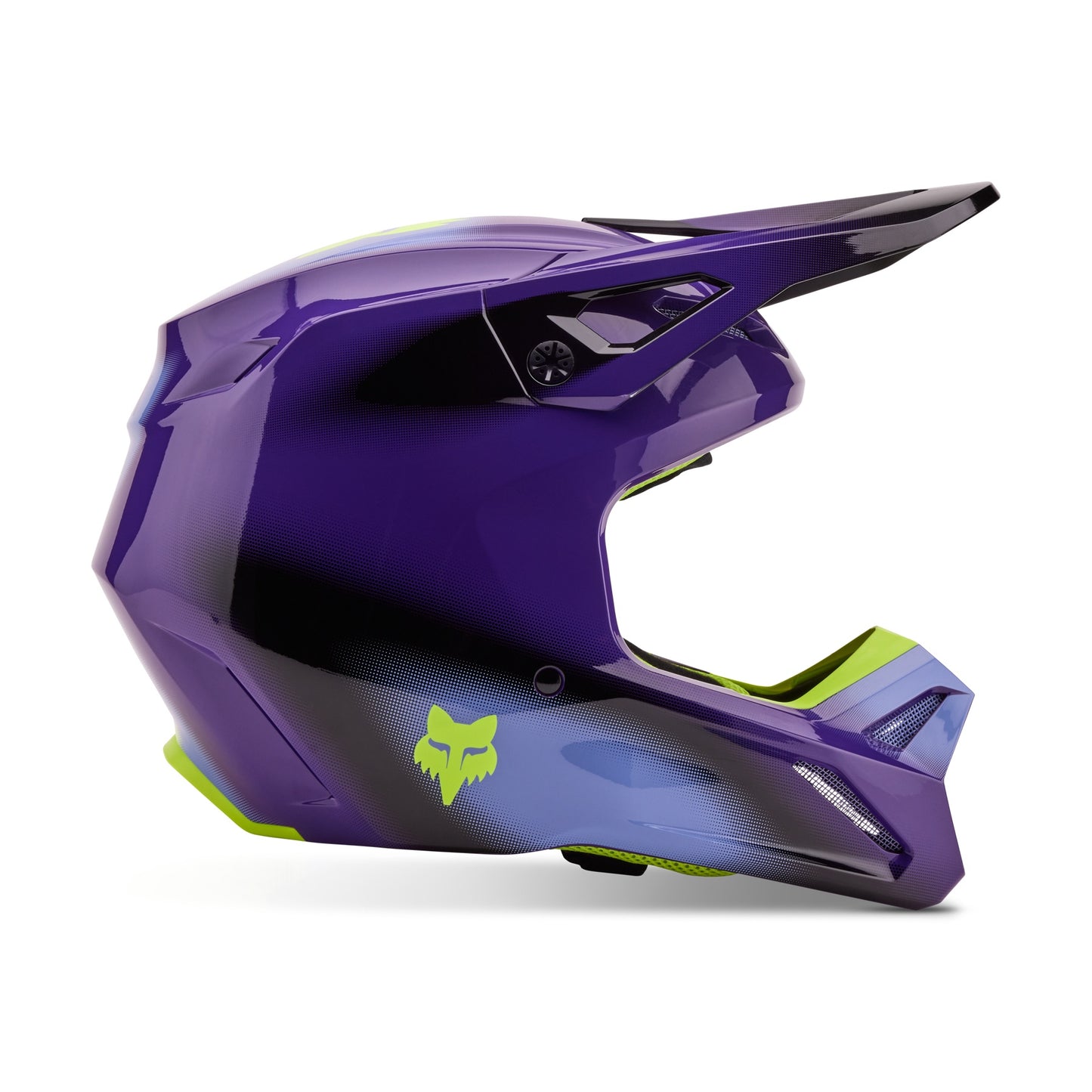 Fox V1 Interfere Helmet - Black / Blue