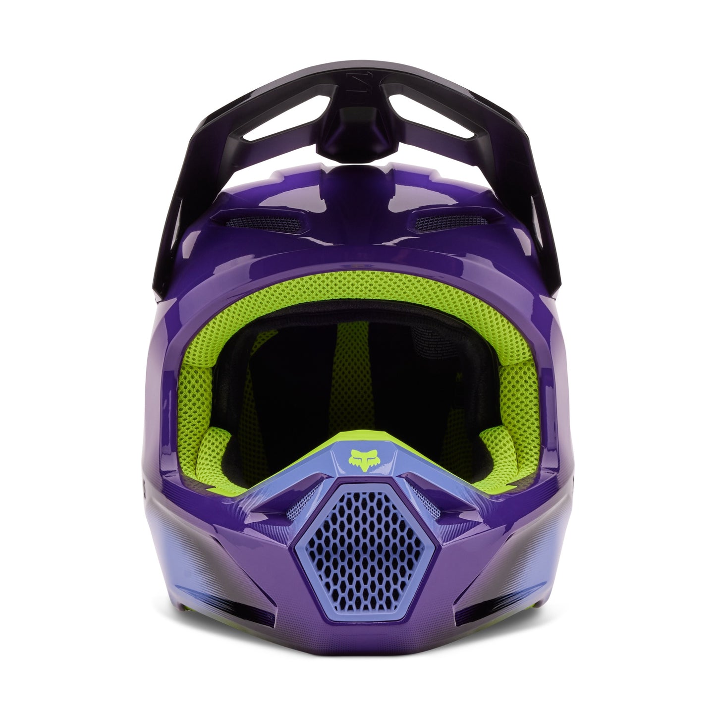 Fox V1 Interfere Helmet - Black / Blue