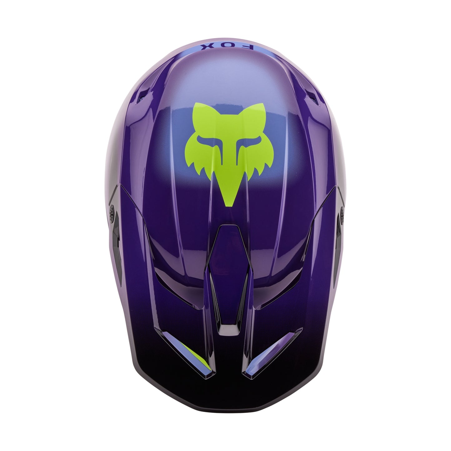 Fox V1 Interfere Helmet - Black / Blue
