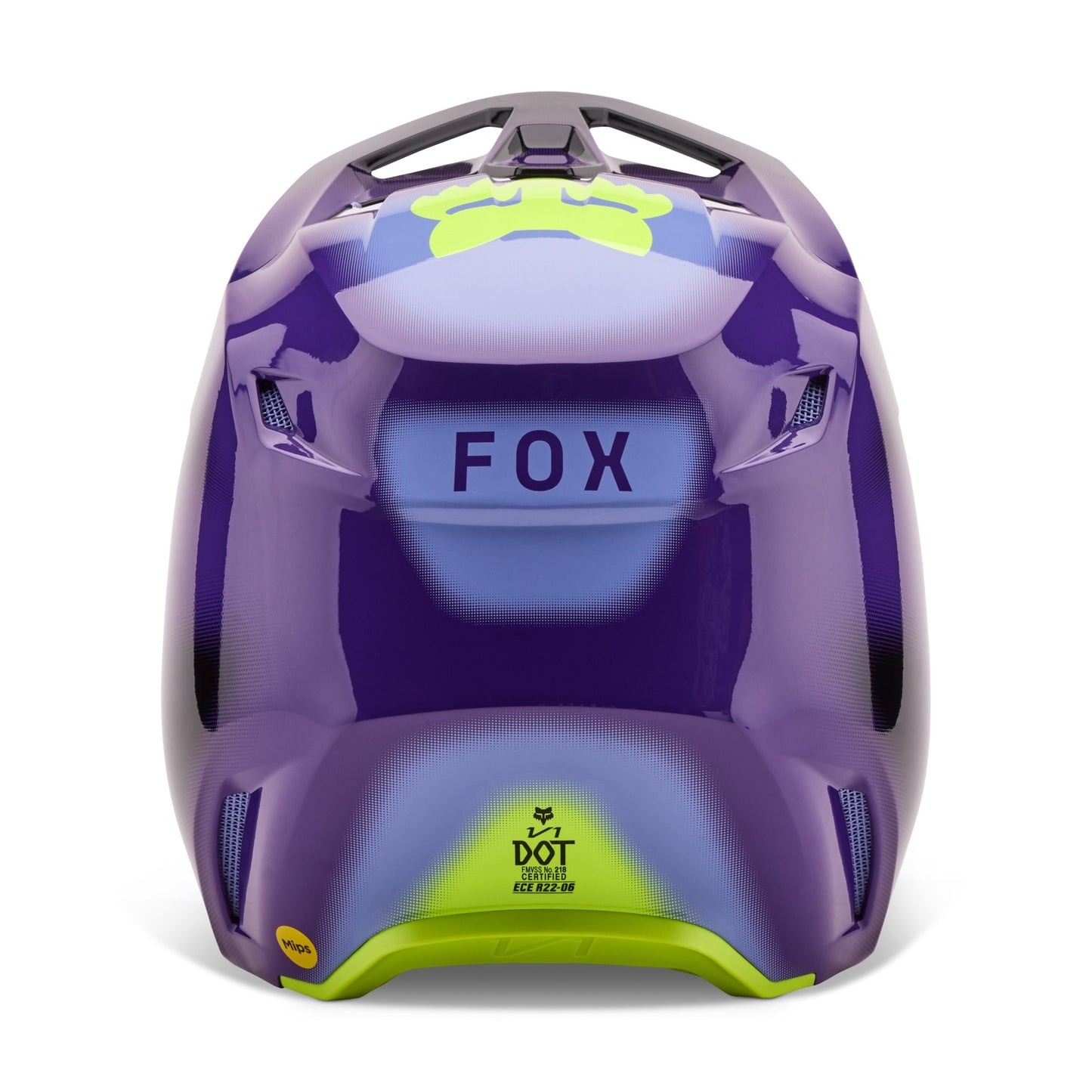 Fox V1 Interfere Helmet - Black / Blue