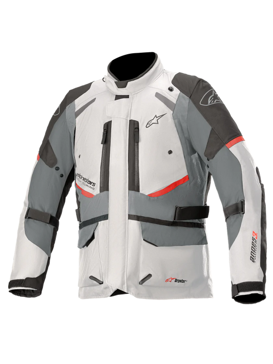 Andes v3 Drystar Textile Jacket - Ice Grey / Dark Grey .