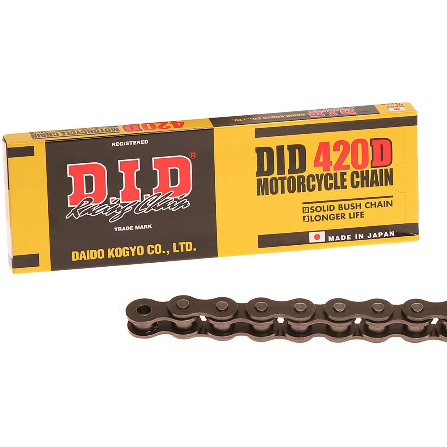 DID Chain 420 Heavy Duty (RJ) - Black / Black