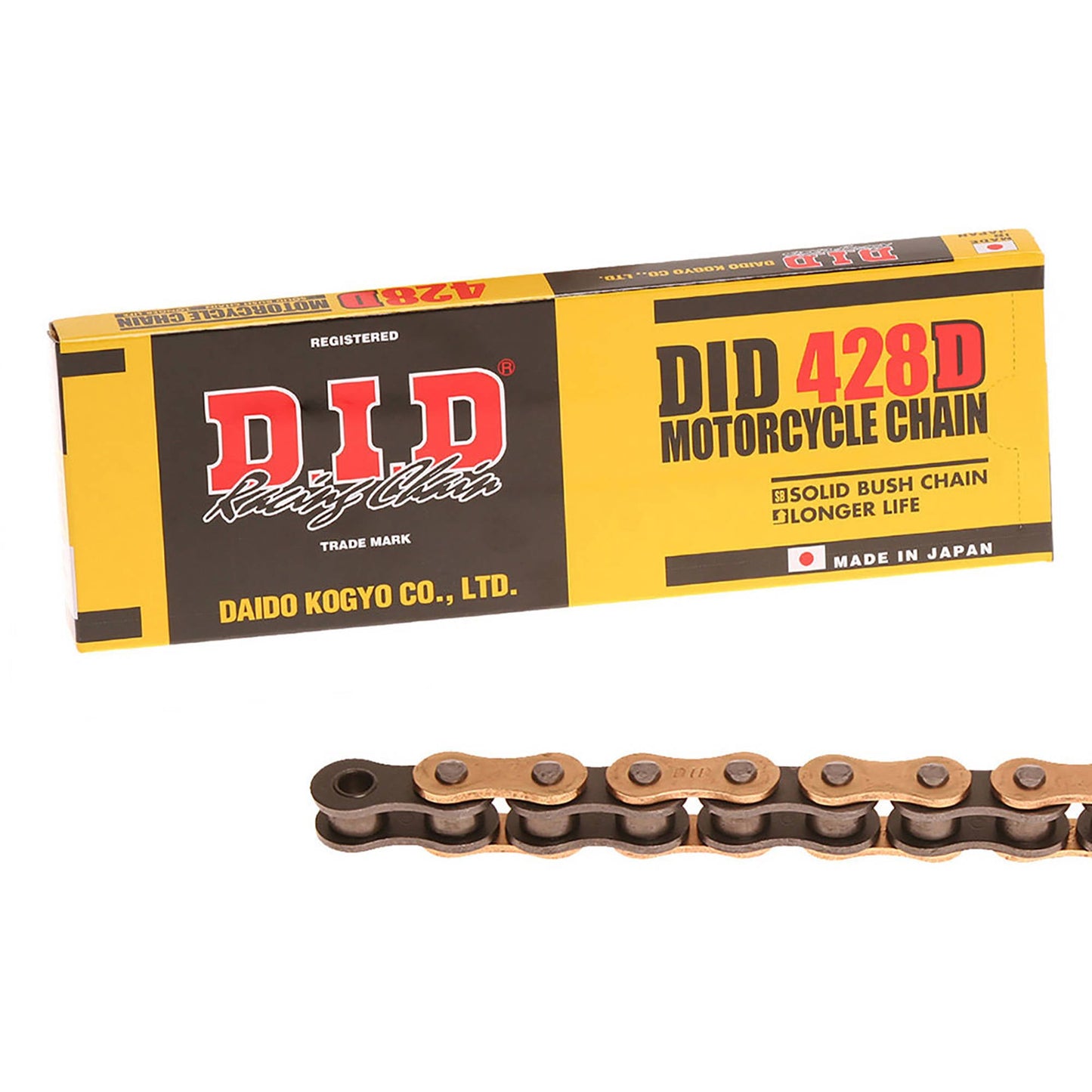 DID Chain 428 Standard (RJ) - Gold / Black