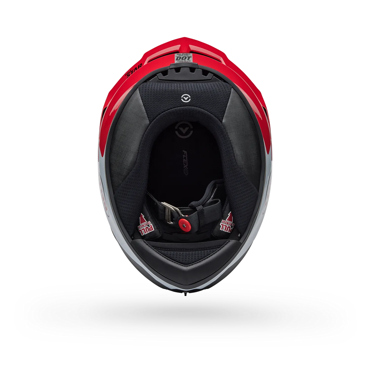 Bell Racestar DLX Flex Corsa - Red / White
