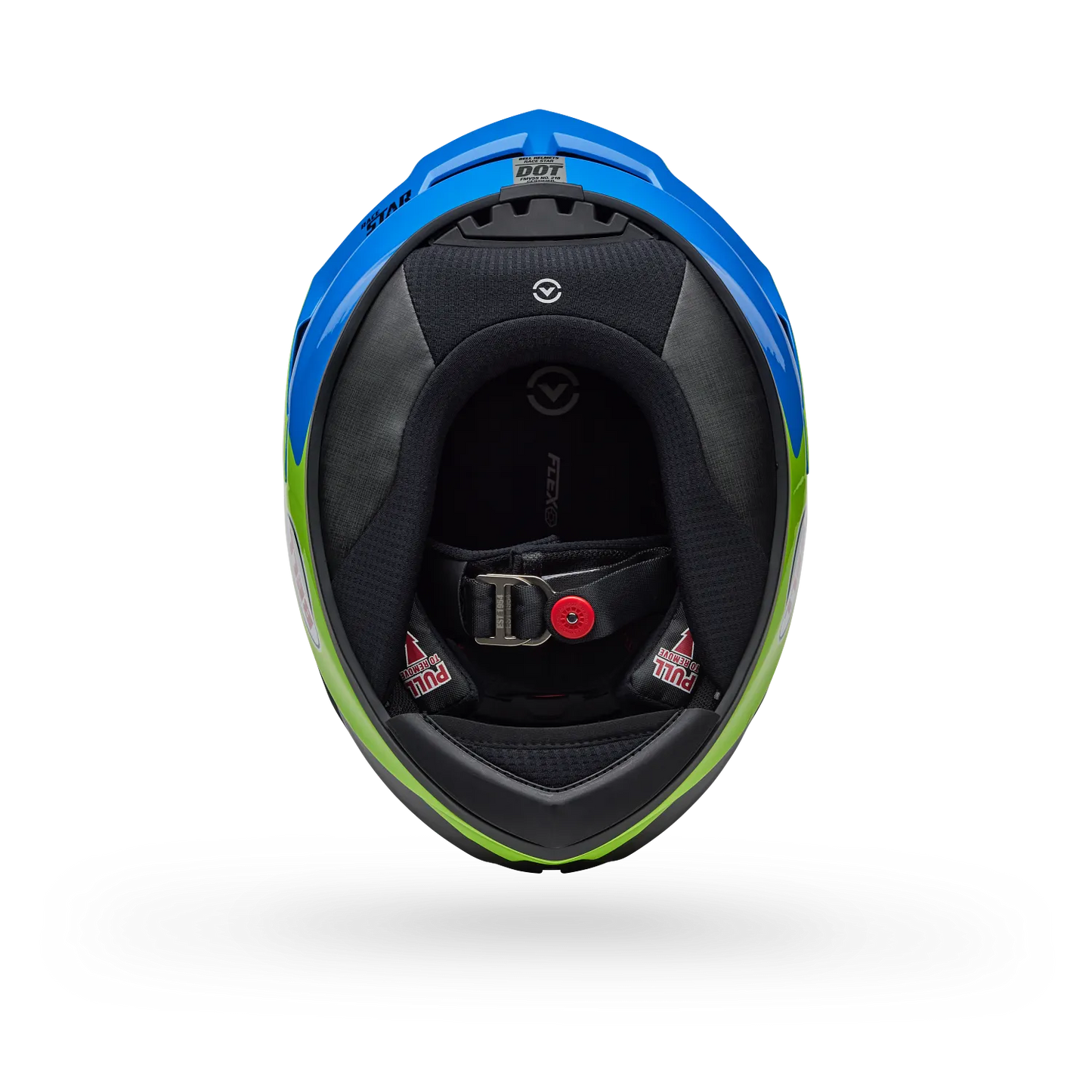 Bell Racestar DLX Flex Corsa - Blue / Green