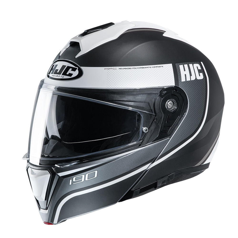 HJC I90 Flip Front Helmet - Davan White