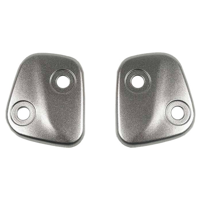 ARAI TX Peak Plate - Aluminium Silver