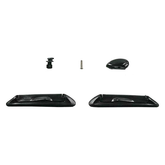 Arai Visor Brow Vent Set (with Locktab Kit) - Black