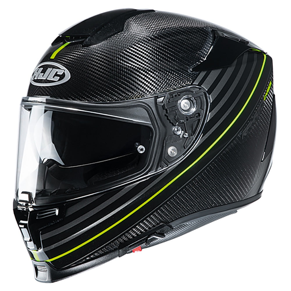 HJC RPHA 70 Full Face Helmet - Artan Carbon MC4H Fluo