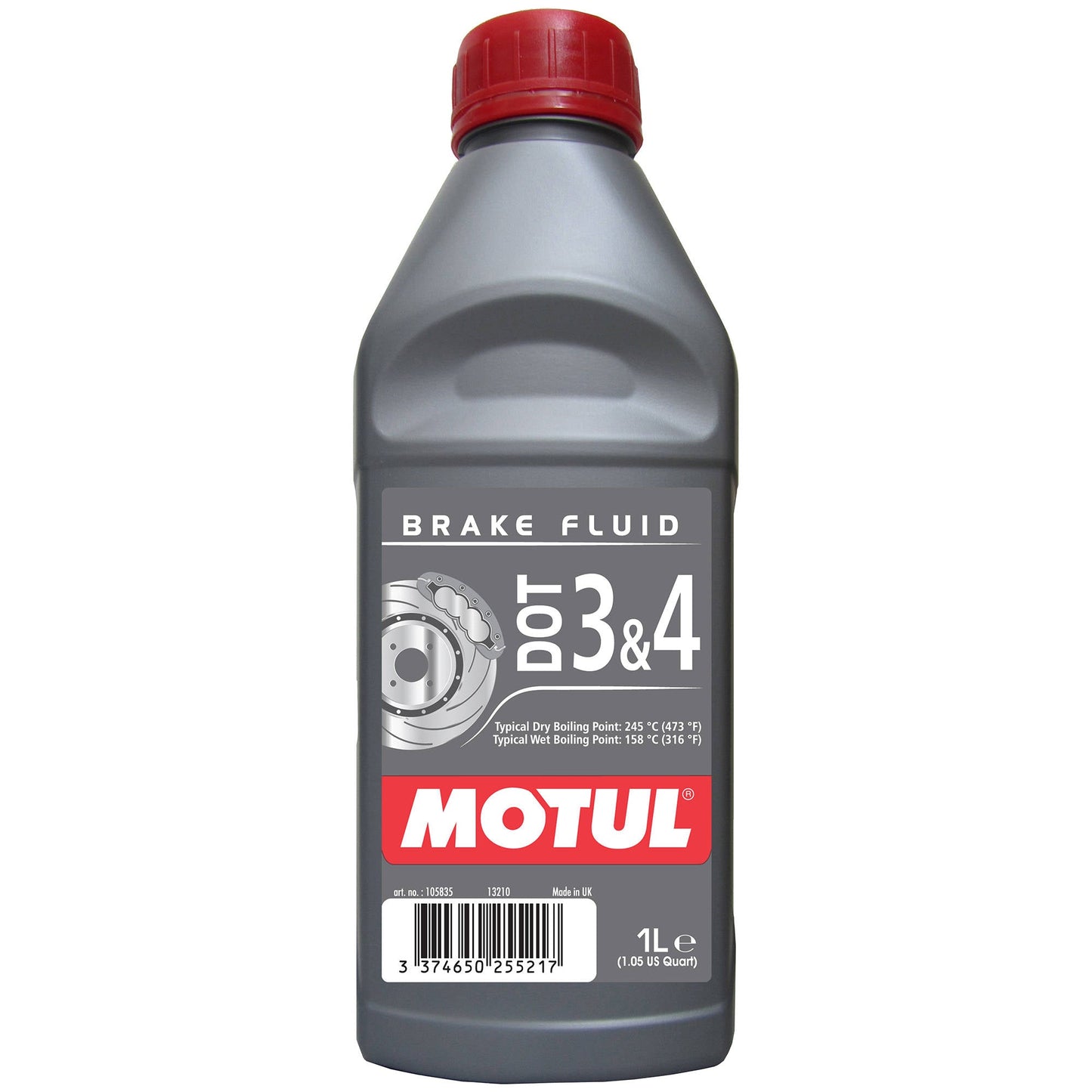 Motul DOT 3 / 4 Brake Fluid 1 Litre